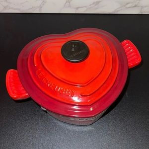 Le Creuset Heart Shaped Dutch Oven